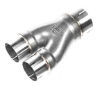 IE Y-Pipe Adapter Kit For 8V RS3 Exhaust Systems | Used to adapt to stock downpipe/catback