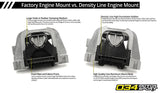 034 Motorsports Motor mount pair, Density Line